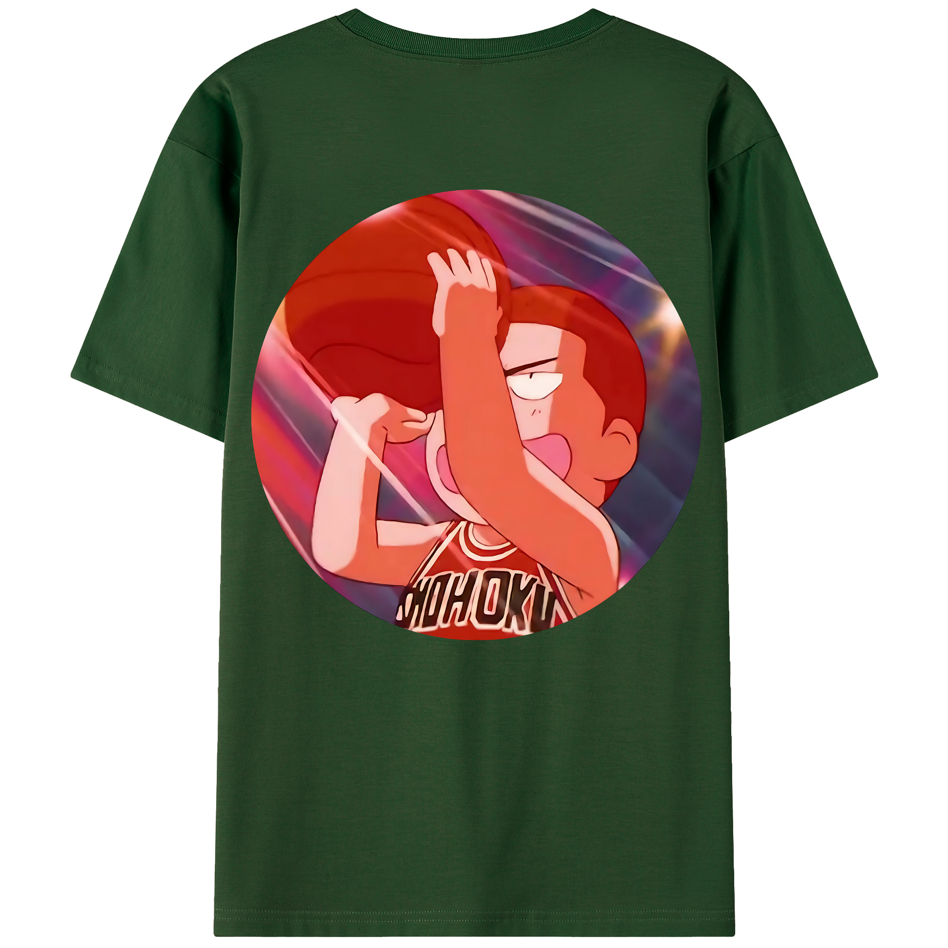 （画像用） SLAM DUNK／スラムダンク 綿100％半袖Tシャツ（背面プリント）